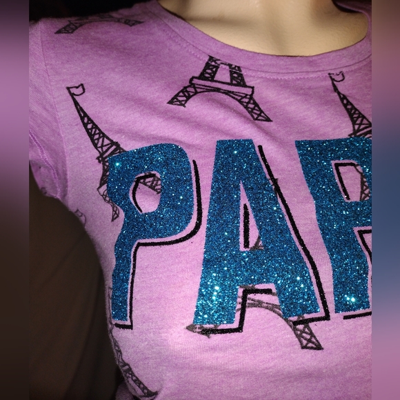 Justice Shorts and t-shirt combo size 12 - Picture 4 of 5